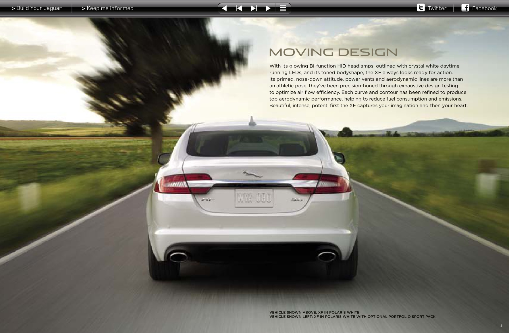2013 Jaguar XF Brochure Page 9